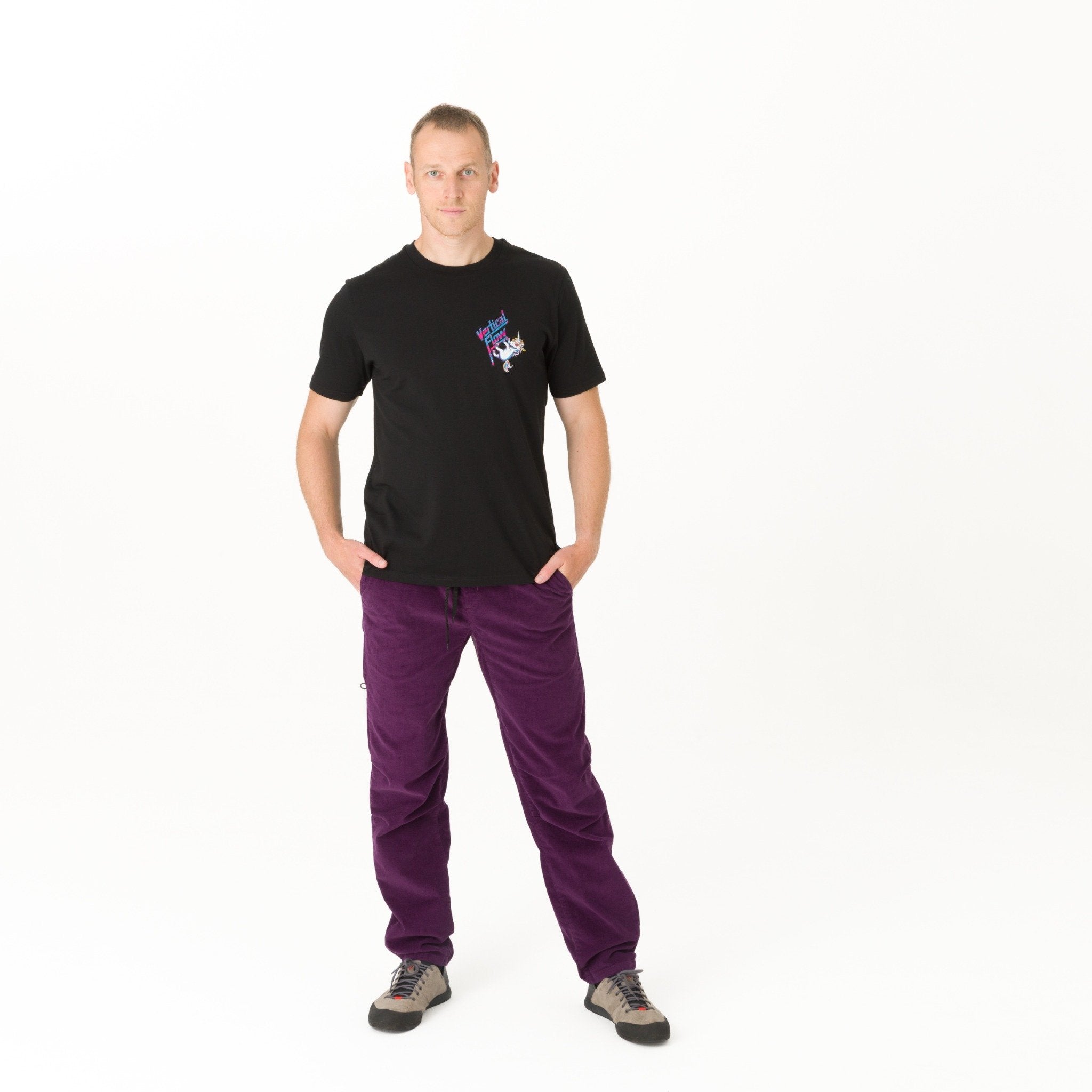 Komfort Cord - Cord Kletterhose für Herren / lockerer Schnitt