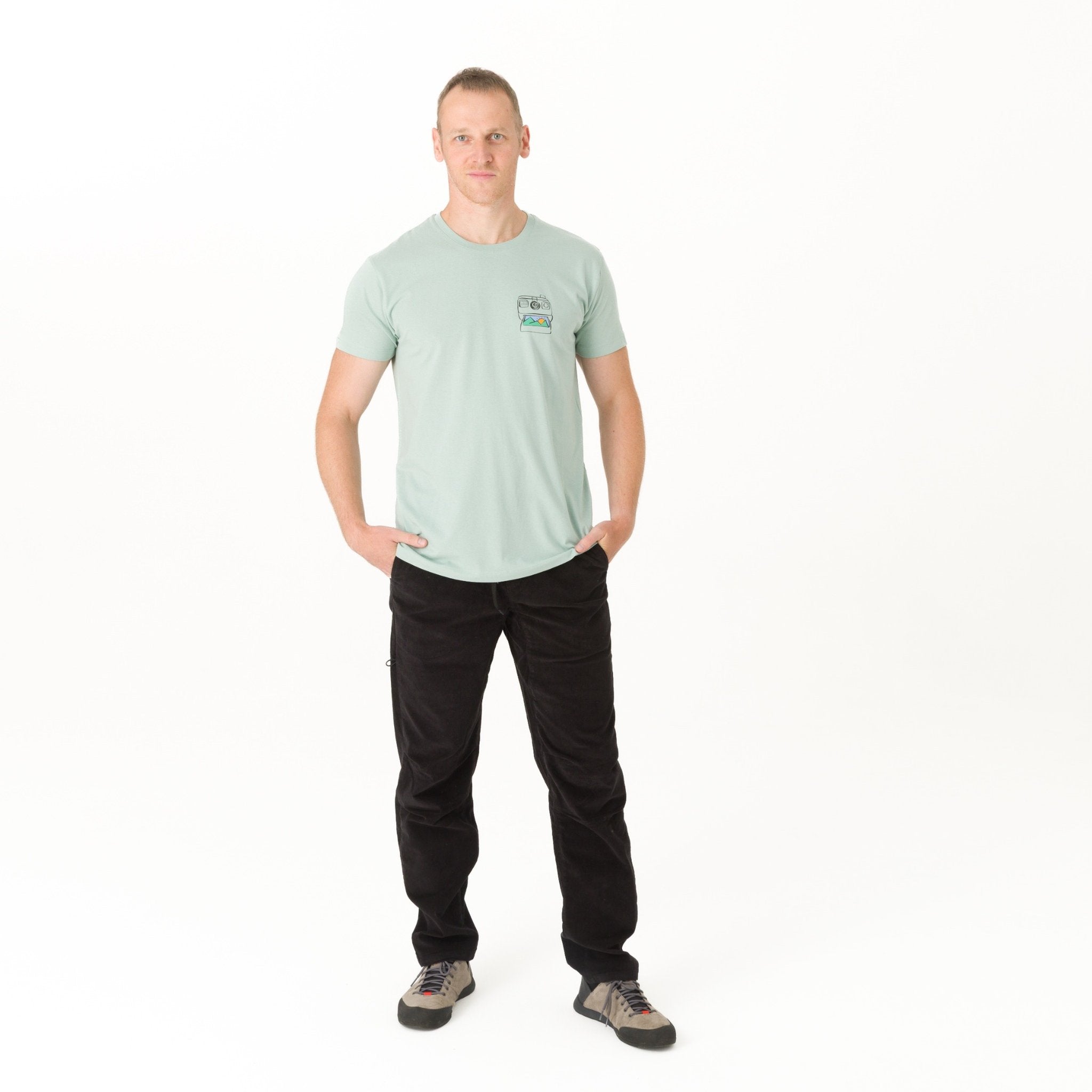 Komfort Cord - Cord Kletterhose für Herren / lockerer Schnitt