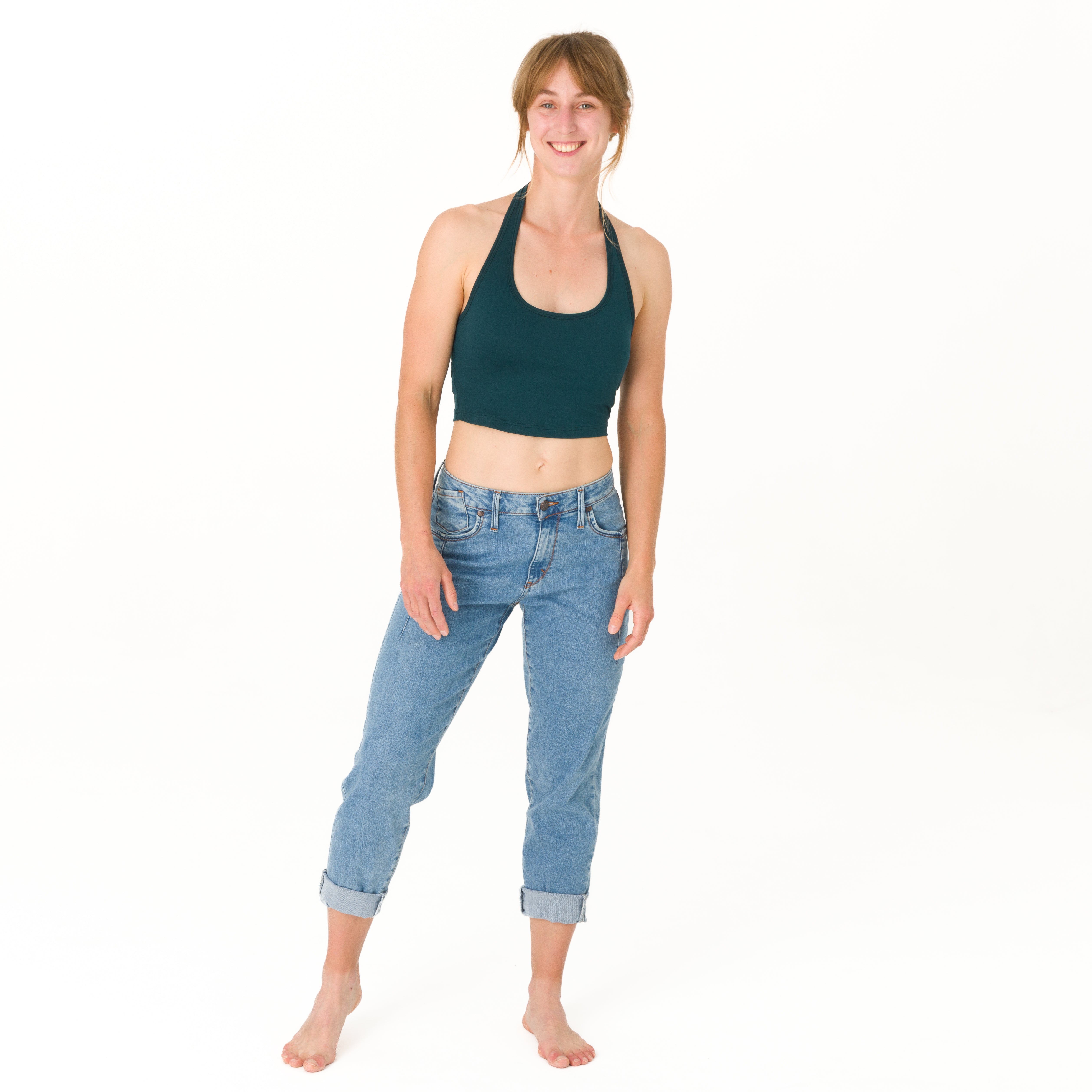Lekki top Light Neck Flow – lekki top wspinaczkowy i top do jogi dla kobiet