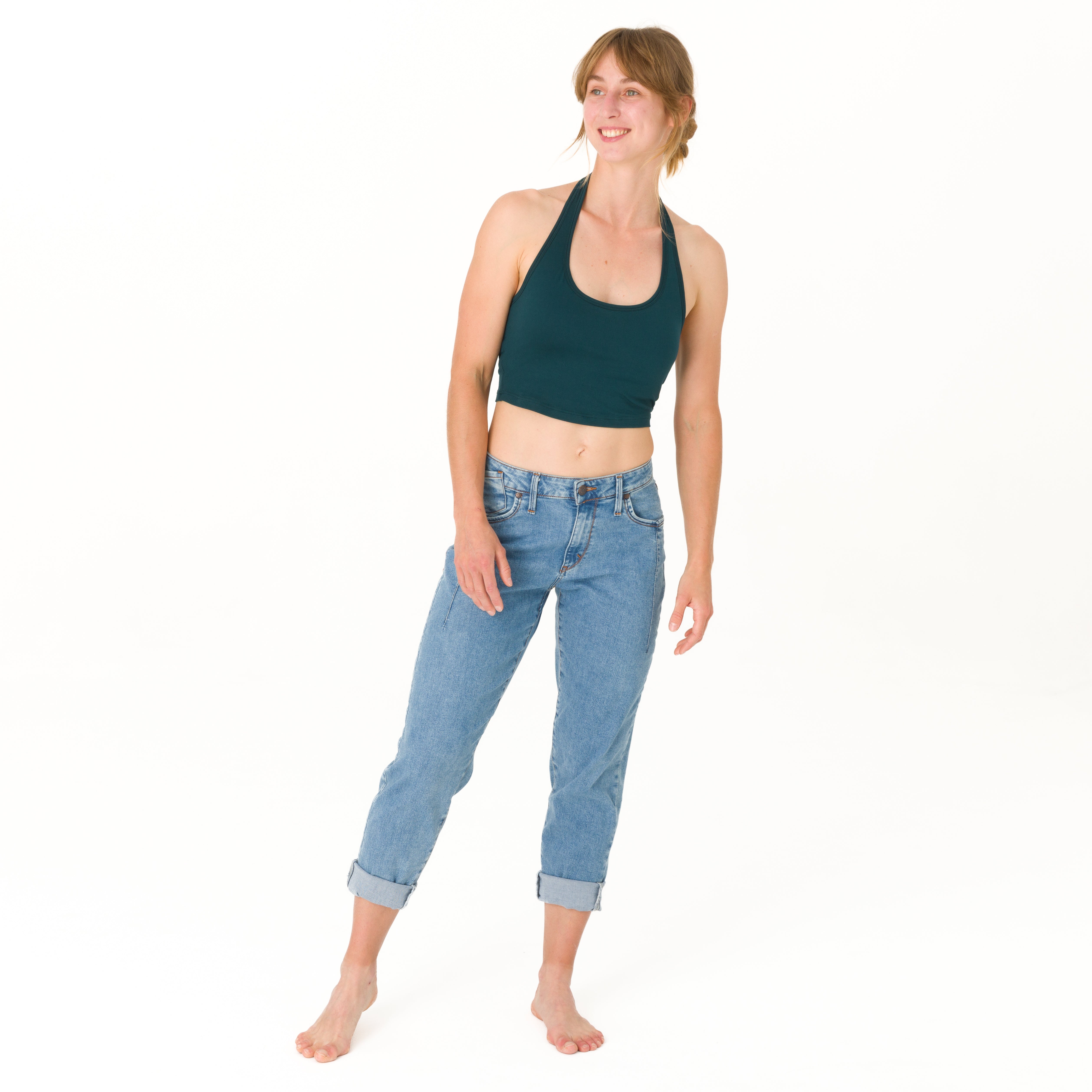 Lekki top Light Neck Flow – lekki top wspinaczkowy i top do jogi dla kobiet