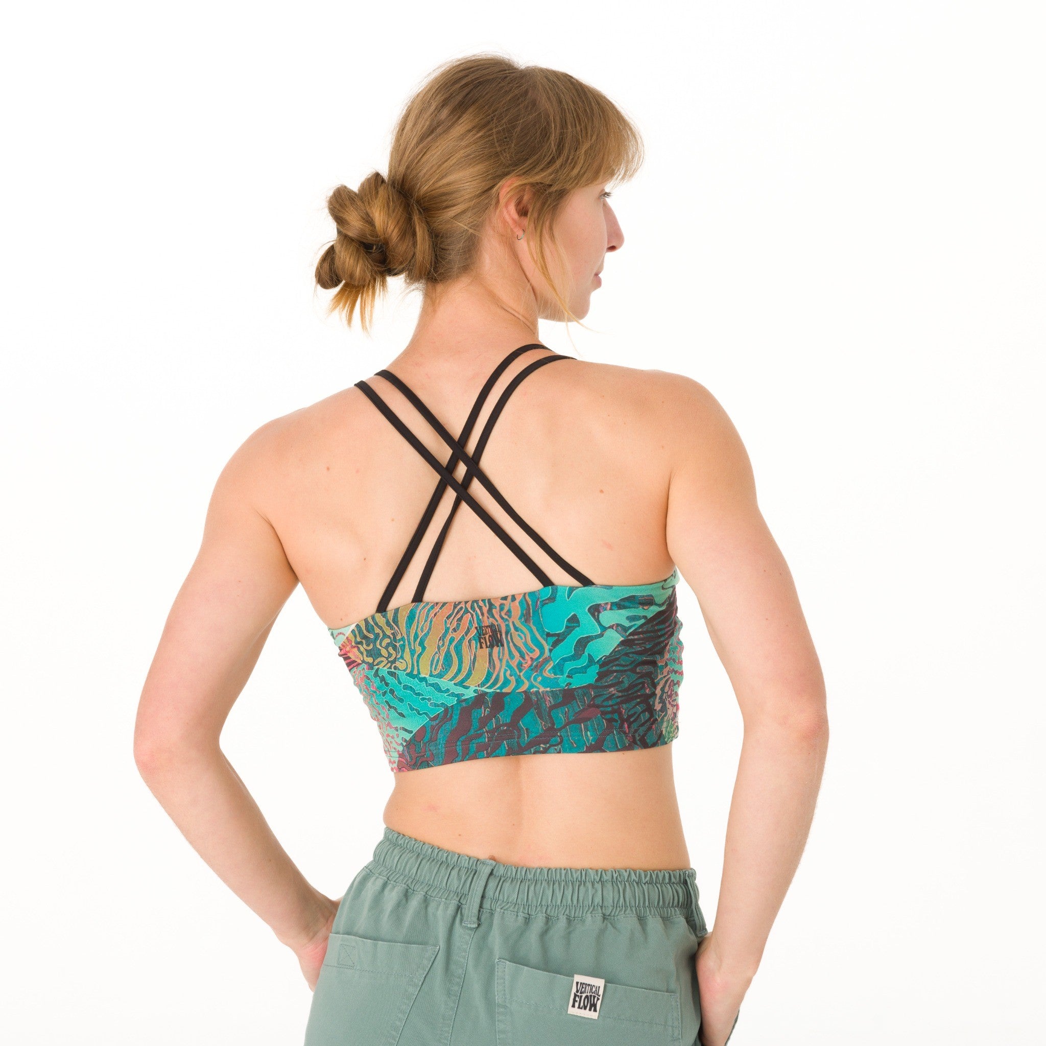 Light Cross Flow Top - leichtes Klettertop und Yogatop für Damen