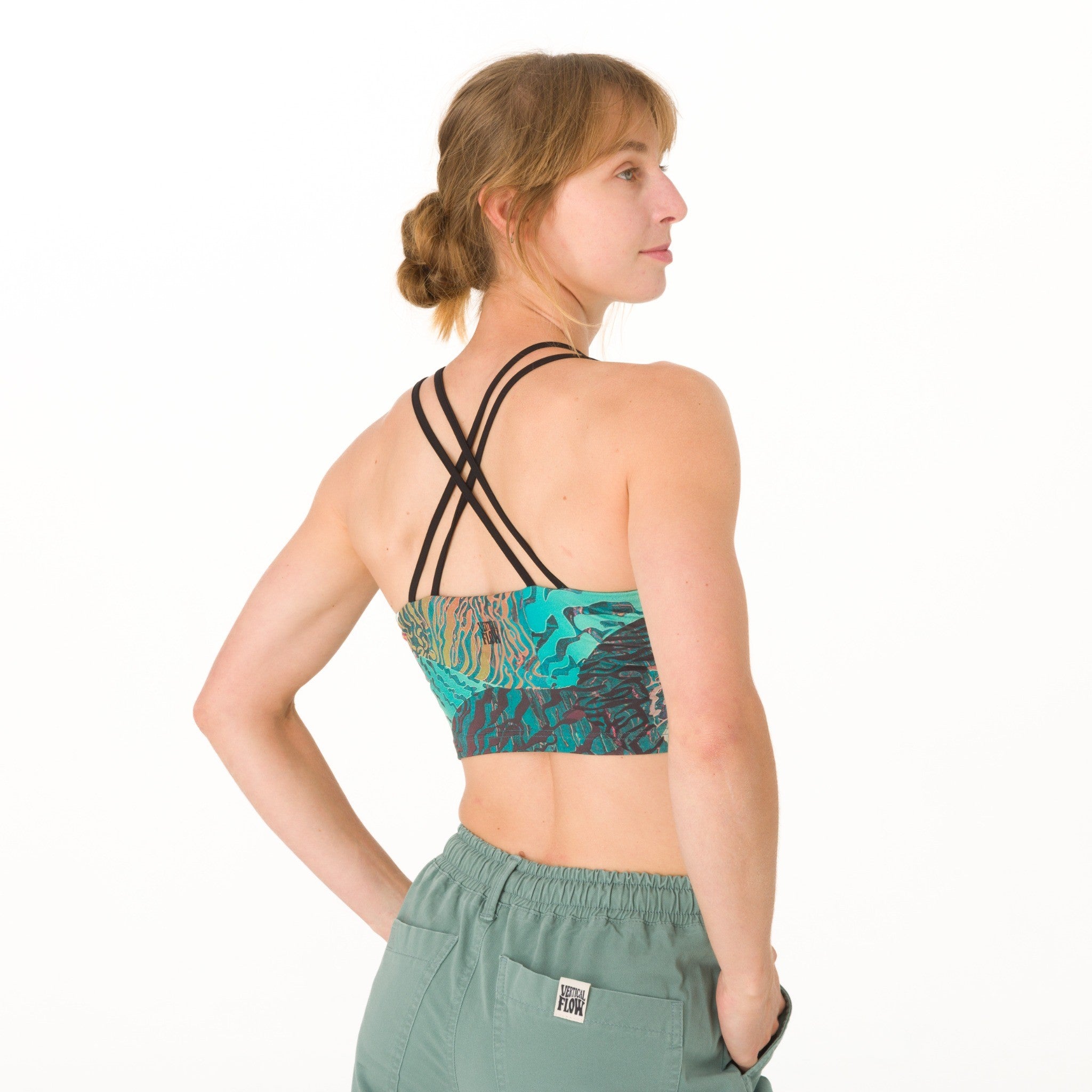 Light Cross Flow Top - leichtes Klettertop und Yogatop für Damen