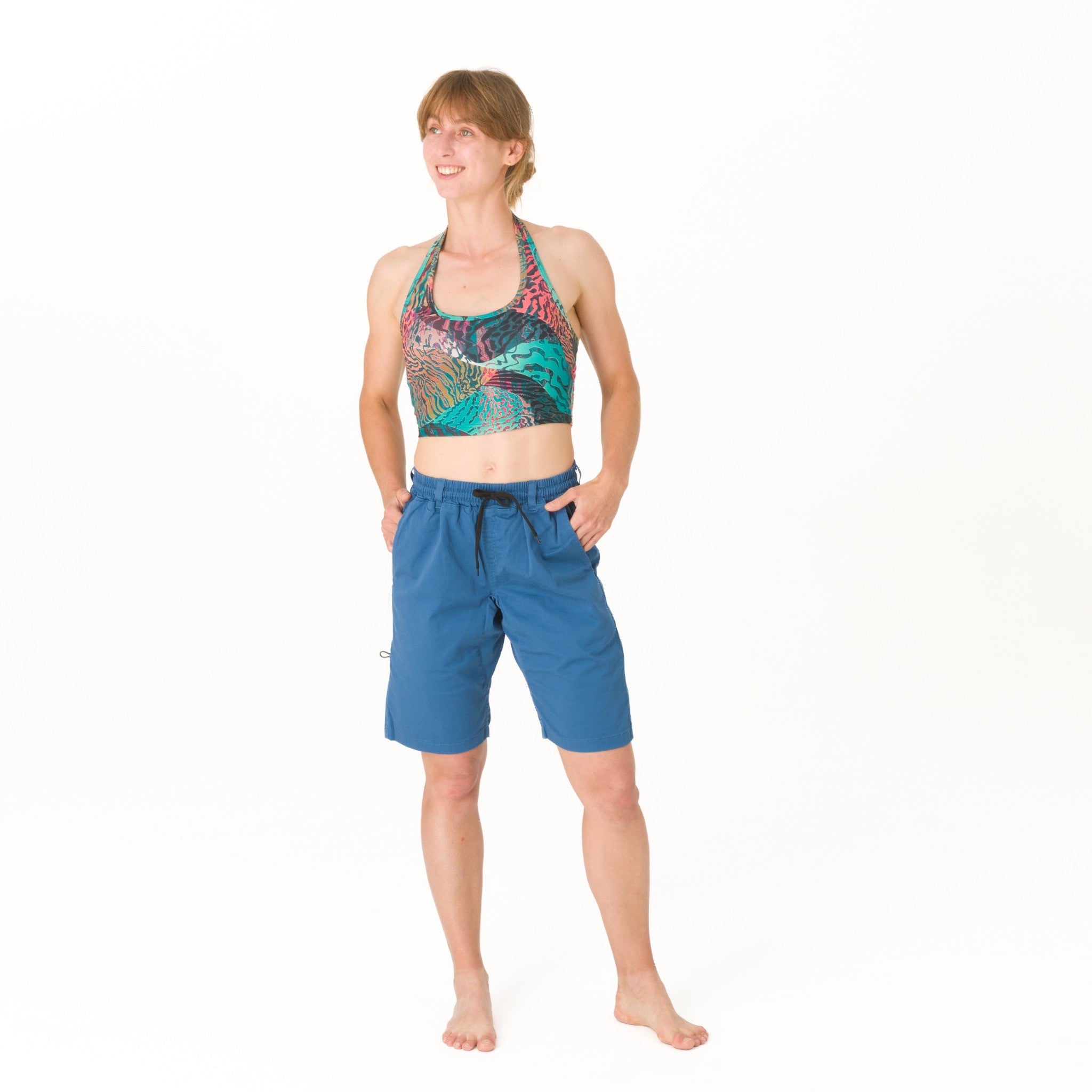 Lekki top Light Neck Flow – lekki top wspinaczkowy i top do jogi dla kobiet