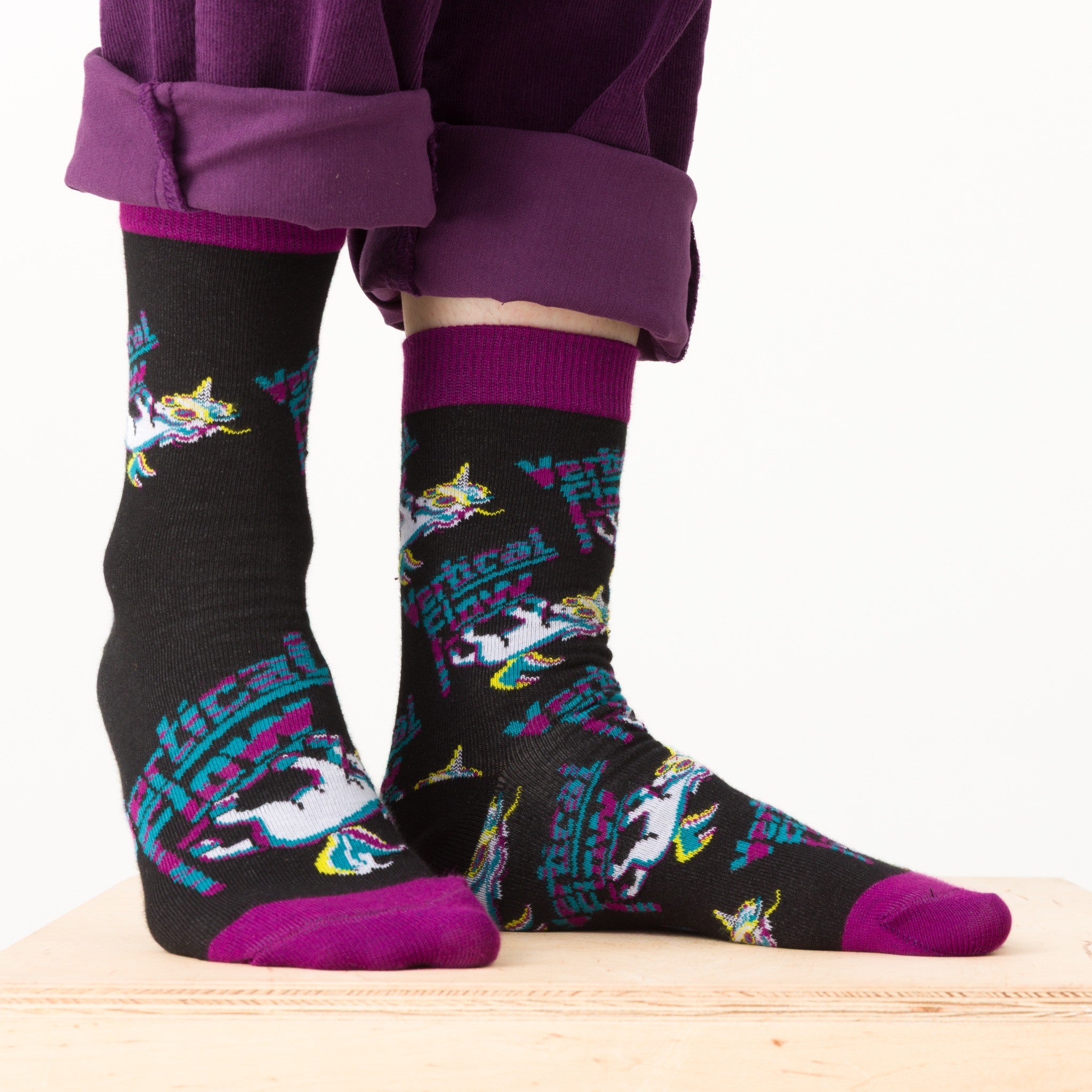 Einhorn Power Socken – ultraweiche Baumwollsocken