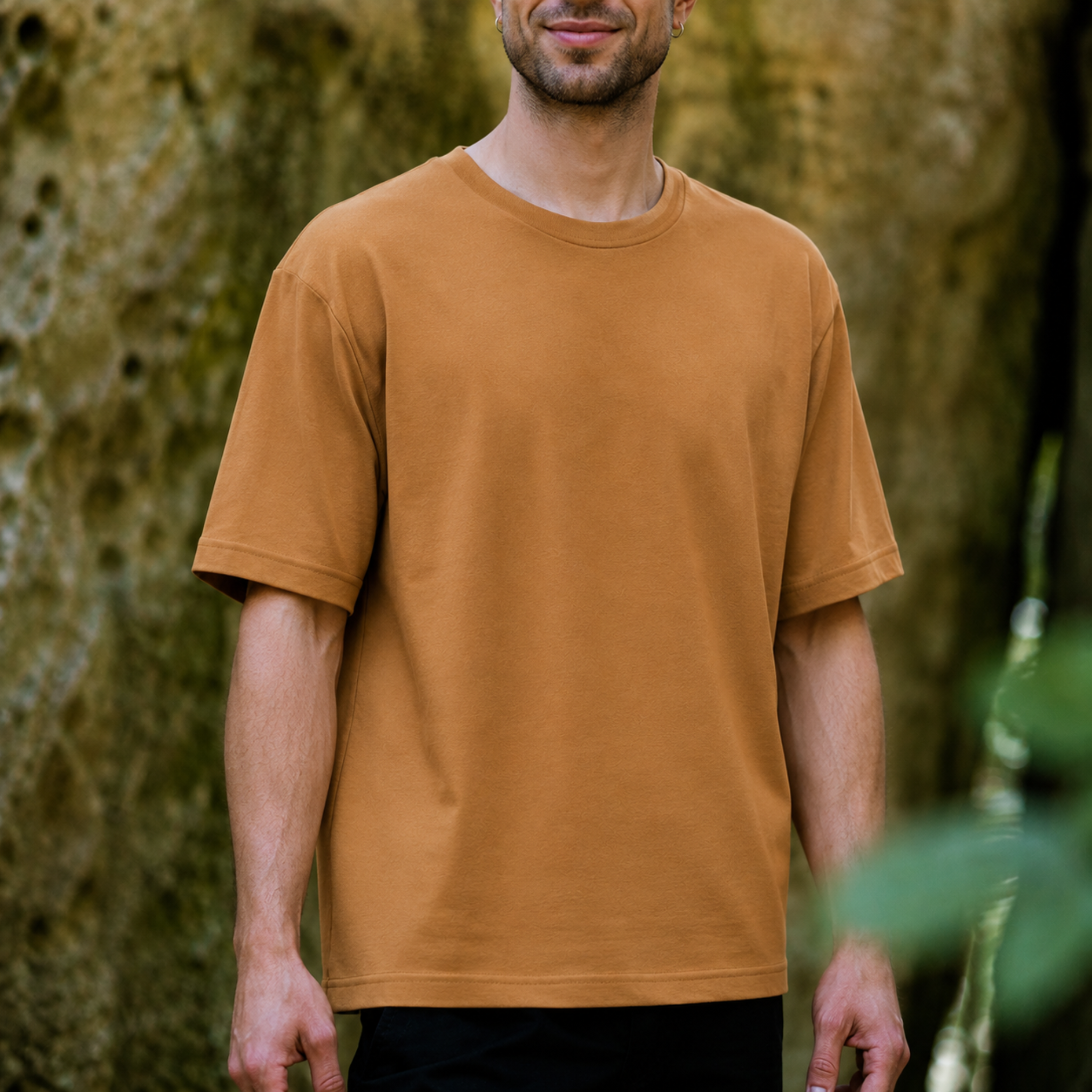Feed your Flow Klettershirt aus Bio-Baumwolle für Herren