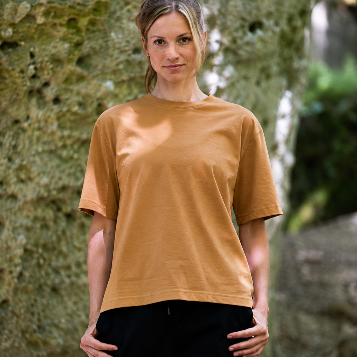 Feed your Flow Klettershirt aus Bio-Baumwolle für Damen