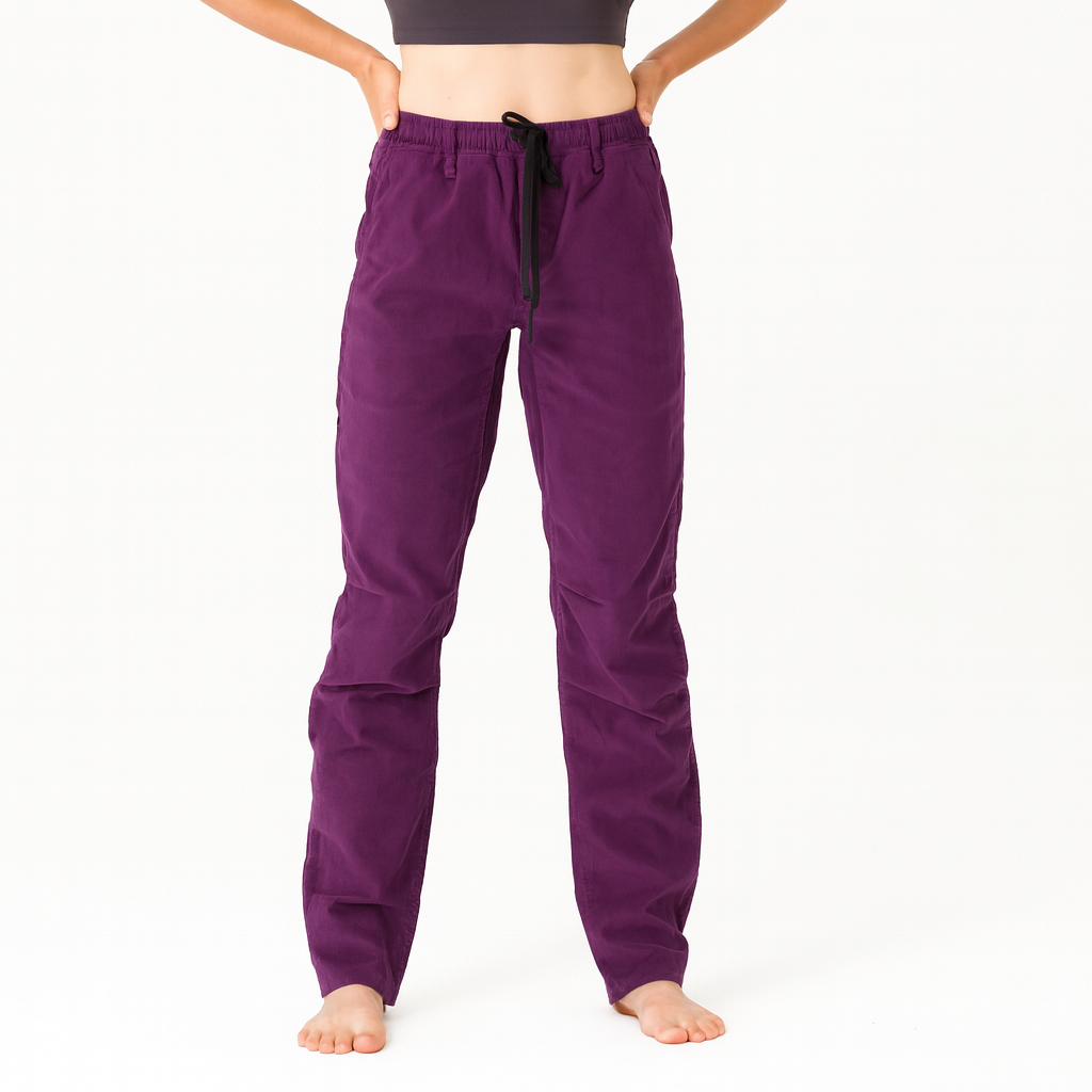 Komfort Cord - Cord Kletterhose für Damen / lockerer Schnitt