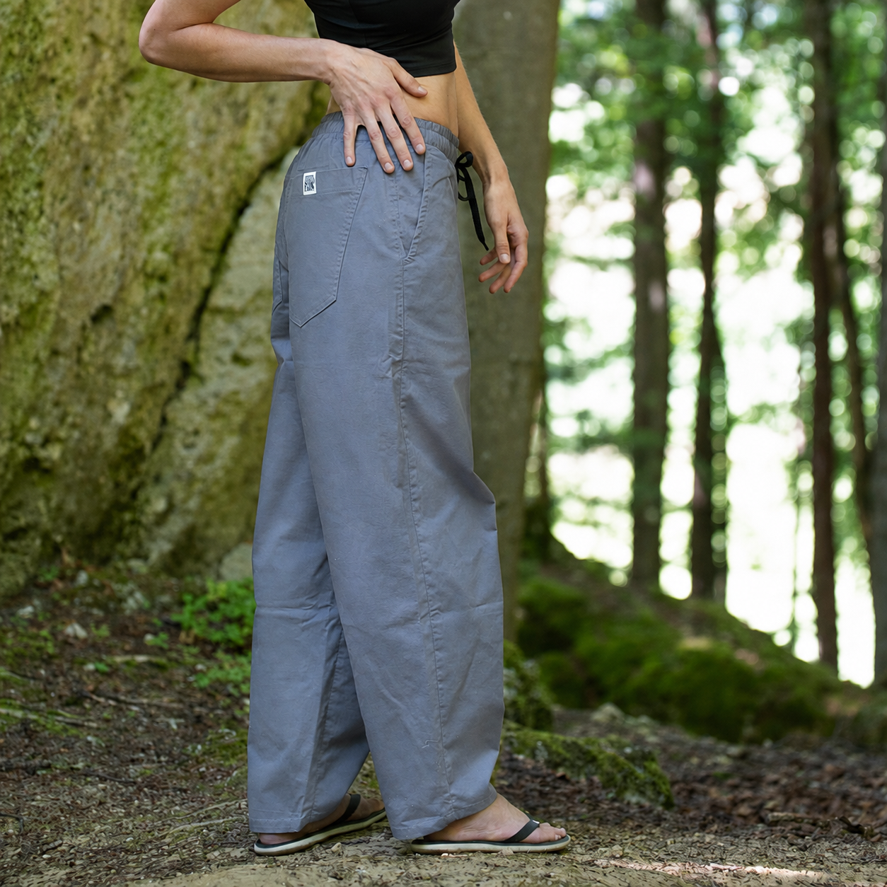 Baggy Hose - Kletterhose und Boulderhose für Damen
