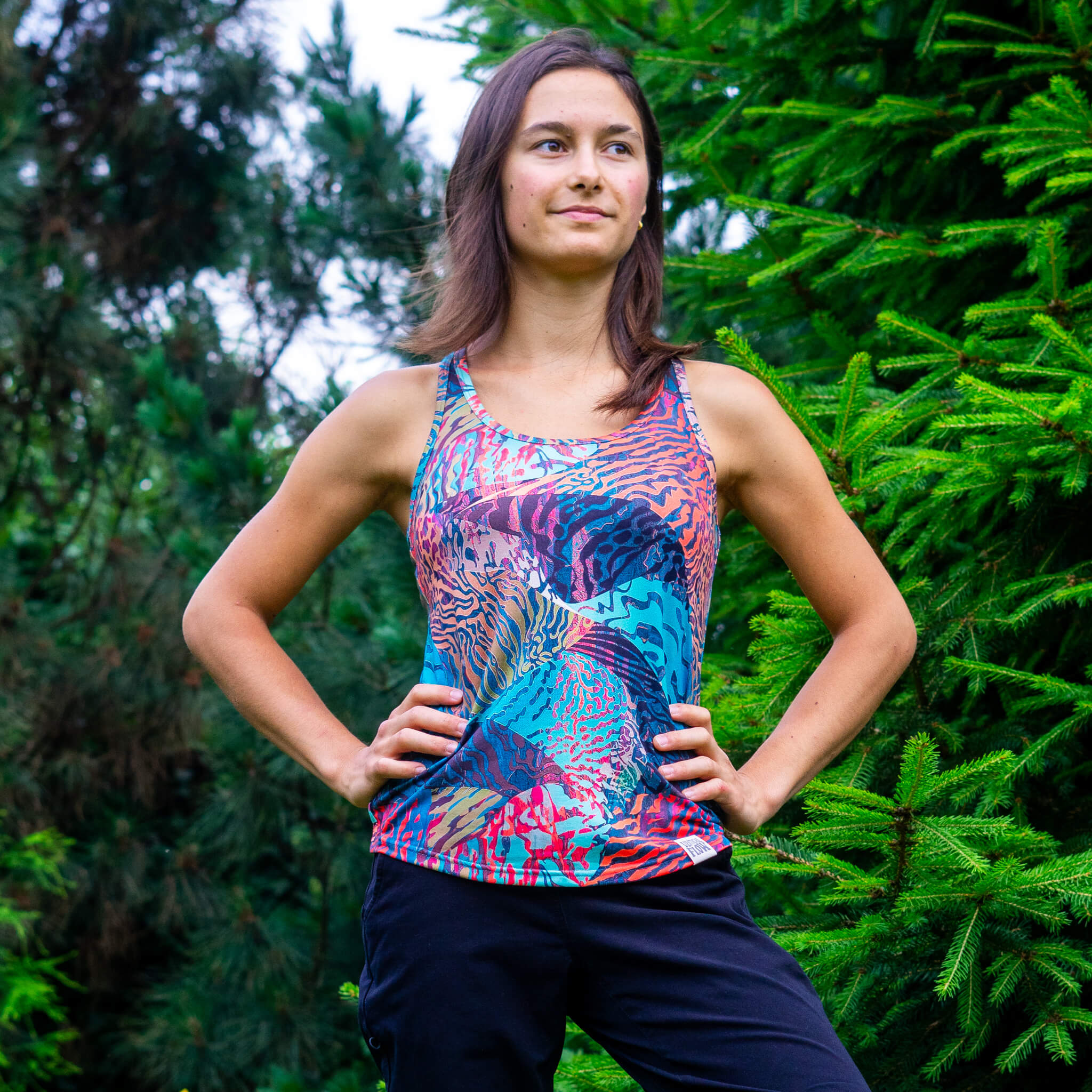 T-Flow Top - lightweight climbing top and yoga top for women