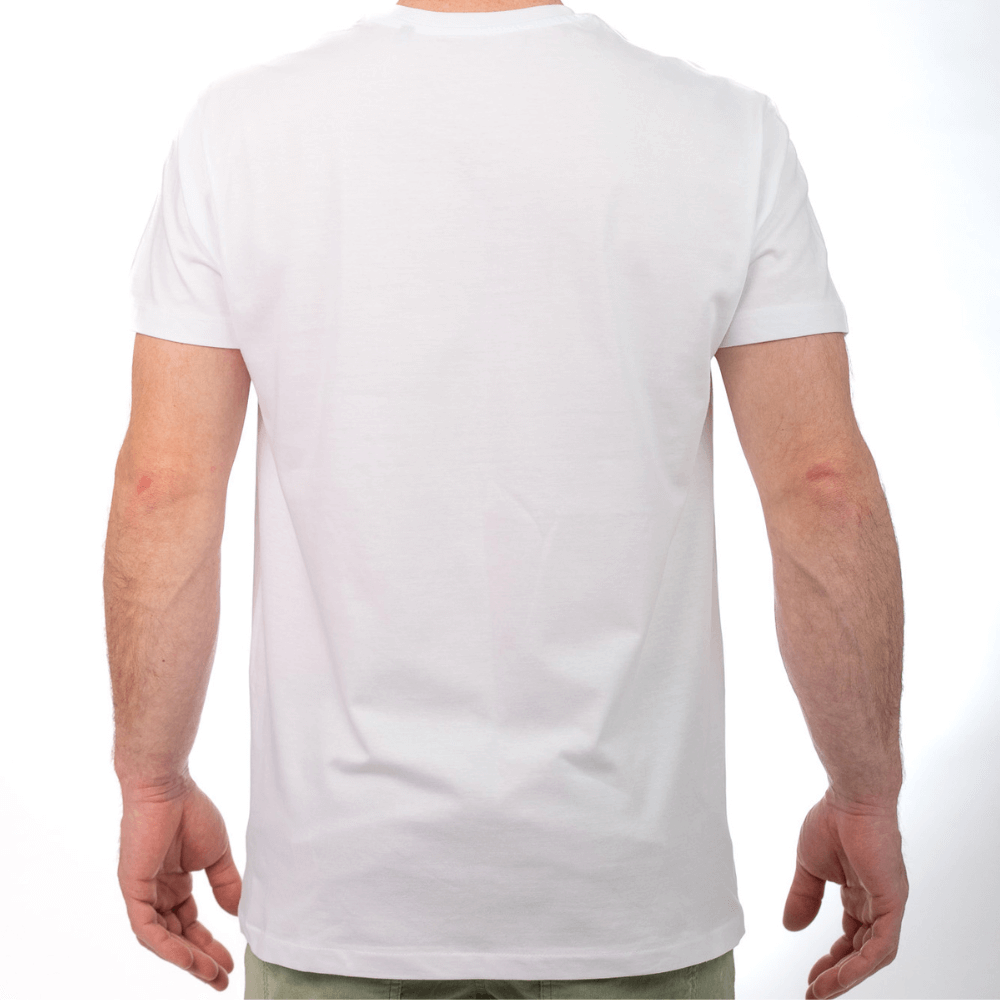 Single Line Berg climbing shirt made of organic cotton for men