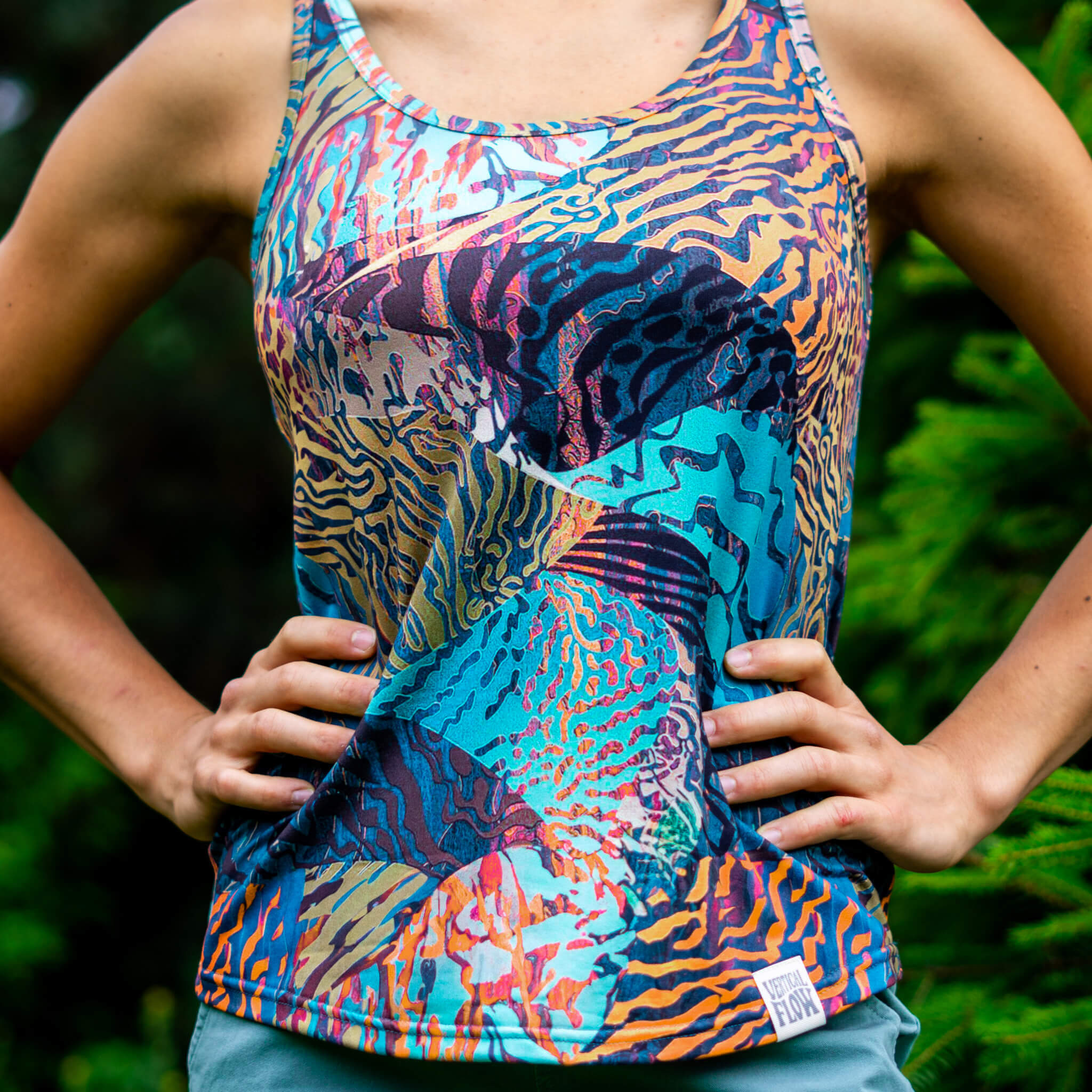 T-Flow Top - lightweight climbing top and yoga top for women