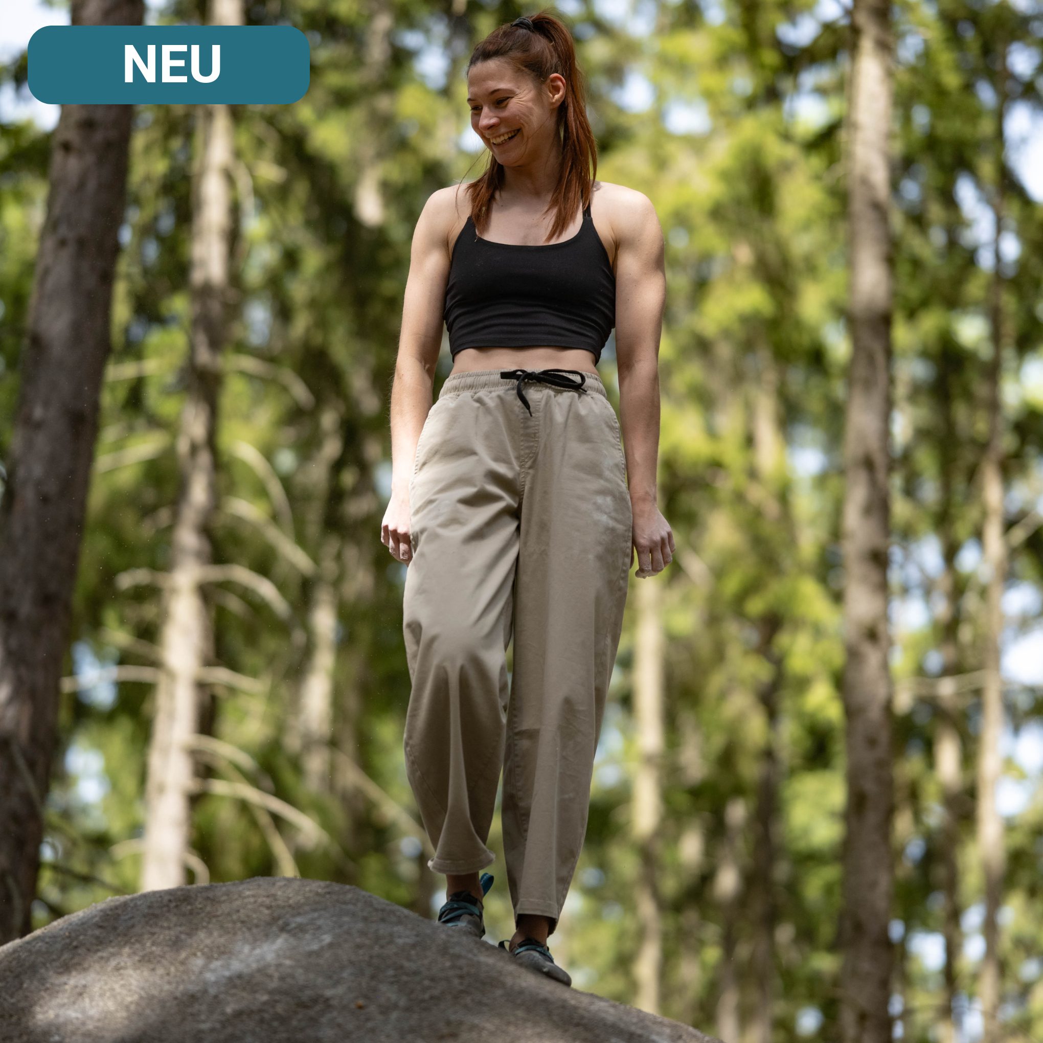Baggy Hose Light – Unisex spodnie wspinaczkowe dla kobiet i mężczyzn