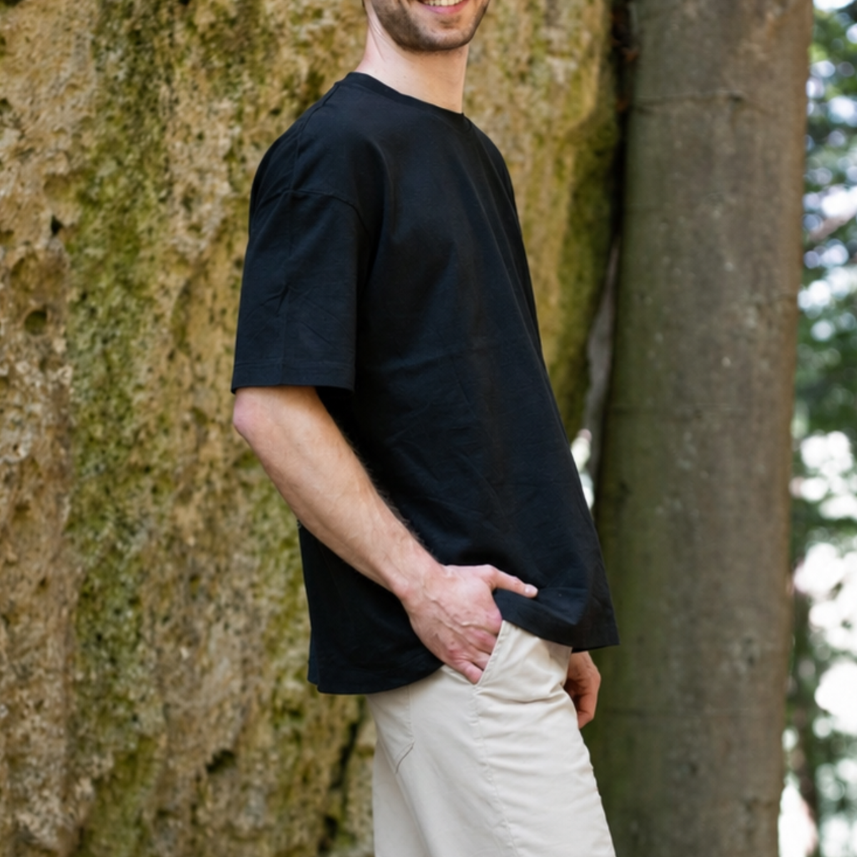 Felsen Flow – Kletter- & Boulder-T-Shirt für Herren