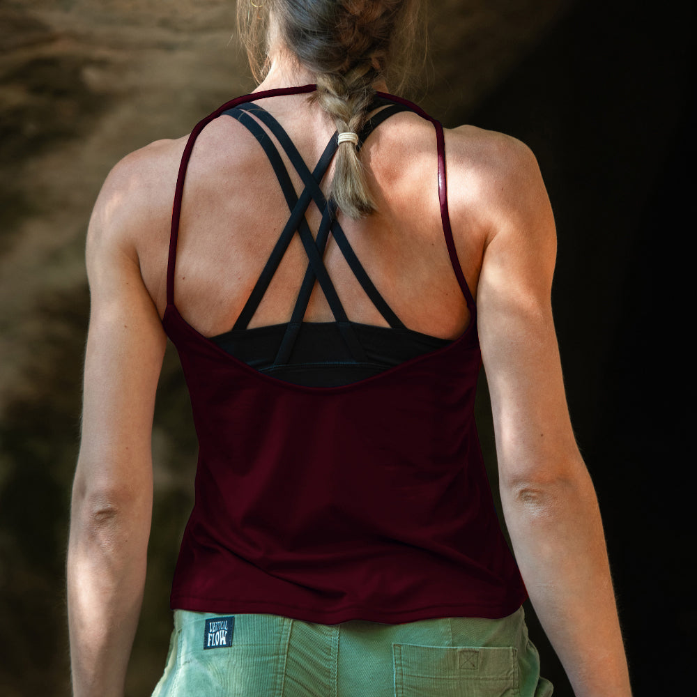 Air-Flow Top - lightweight climbing top and yoga top for women