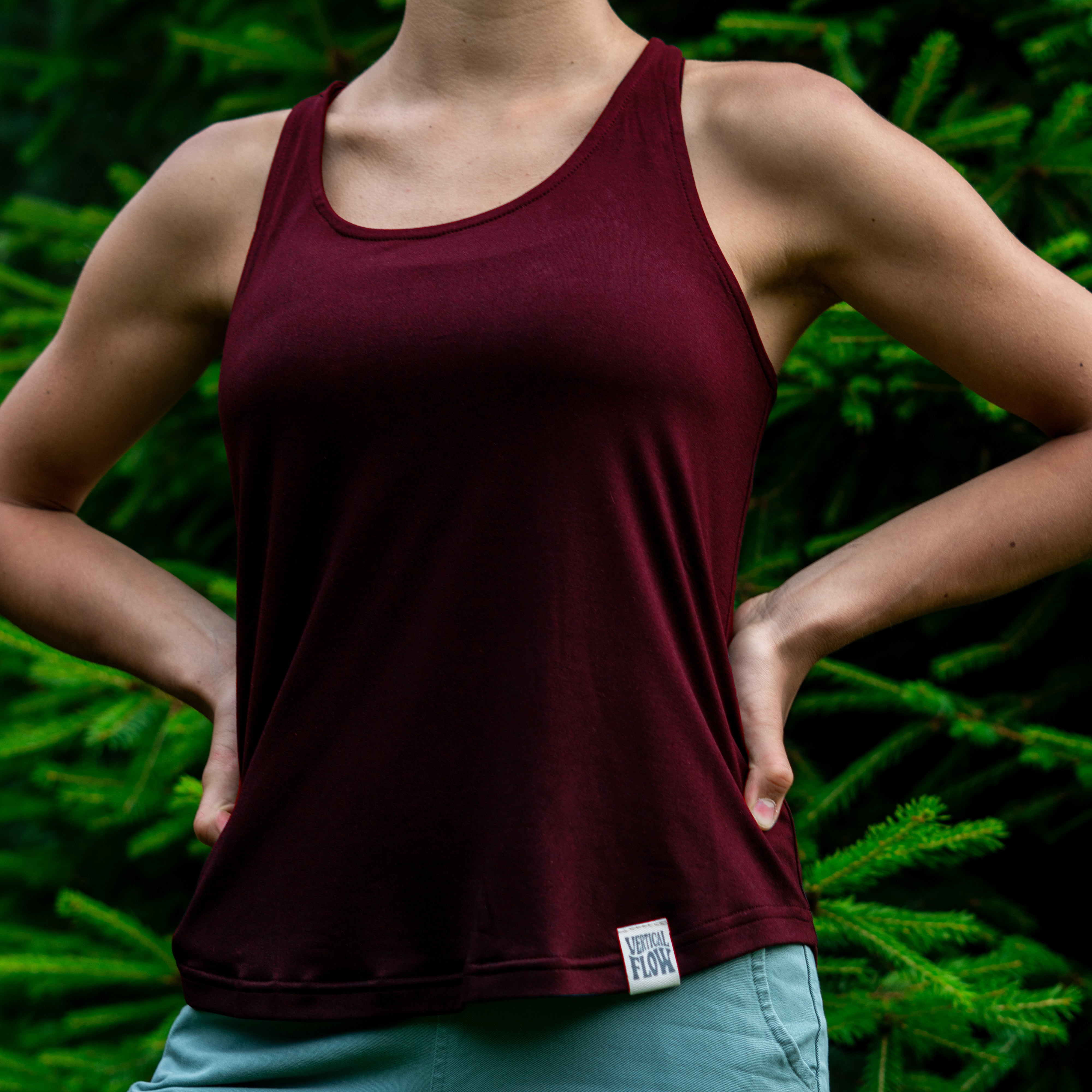 Air-Flow Top - lightweight climbing top and yoga top for women