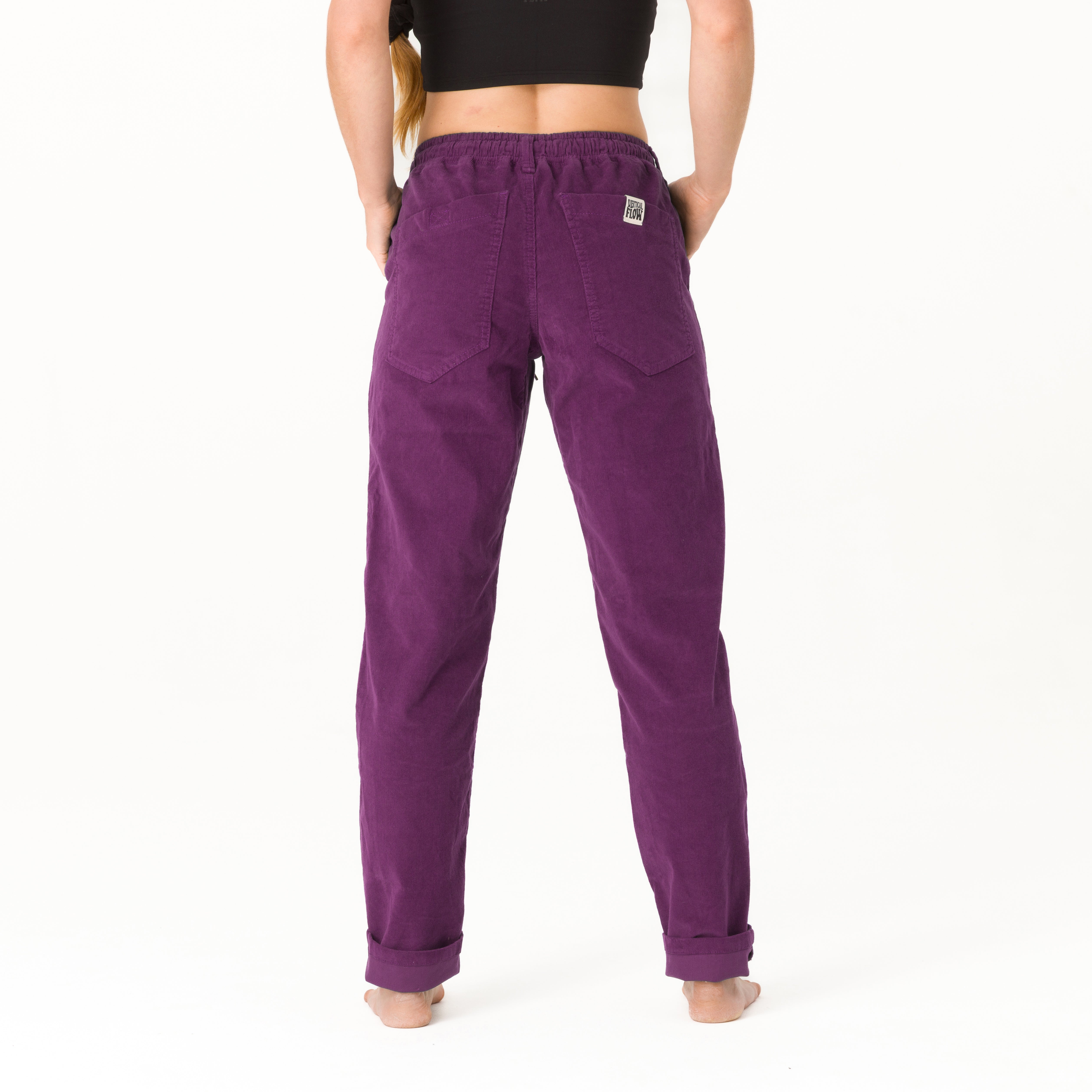 Komfort Cord - Cord Kletterhose für Damen /  lockerer Schnitt