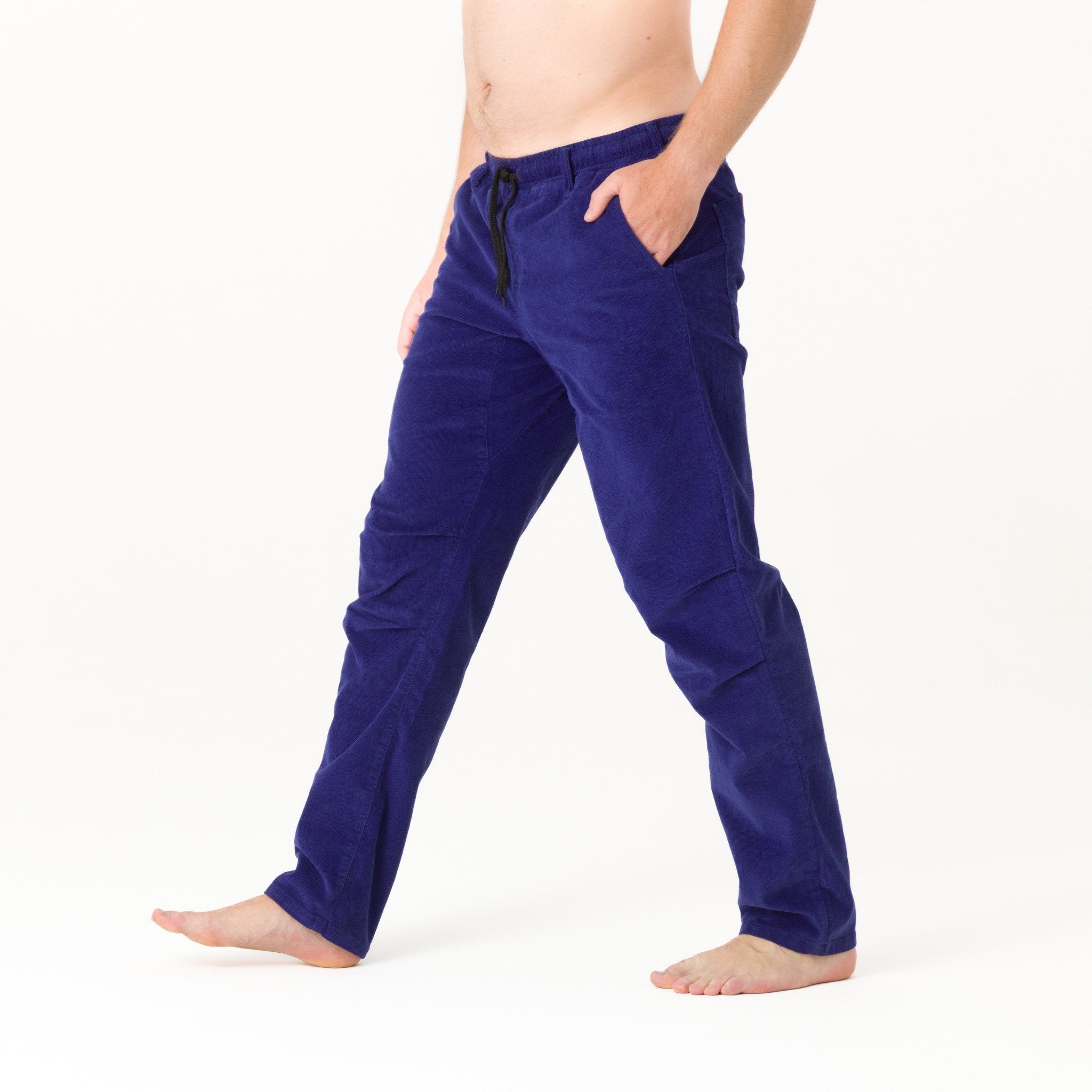 Komfort Cord - Cord Kletterhose für Herren /  lockerer Schnitt