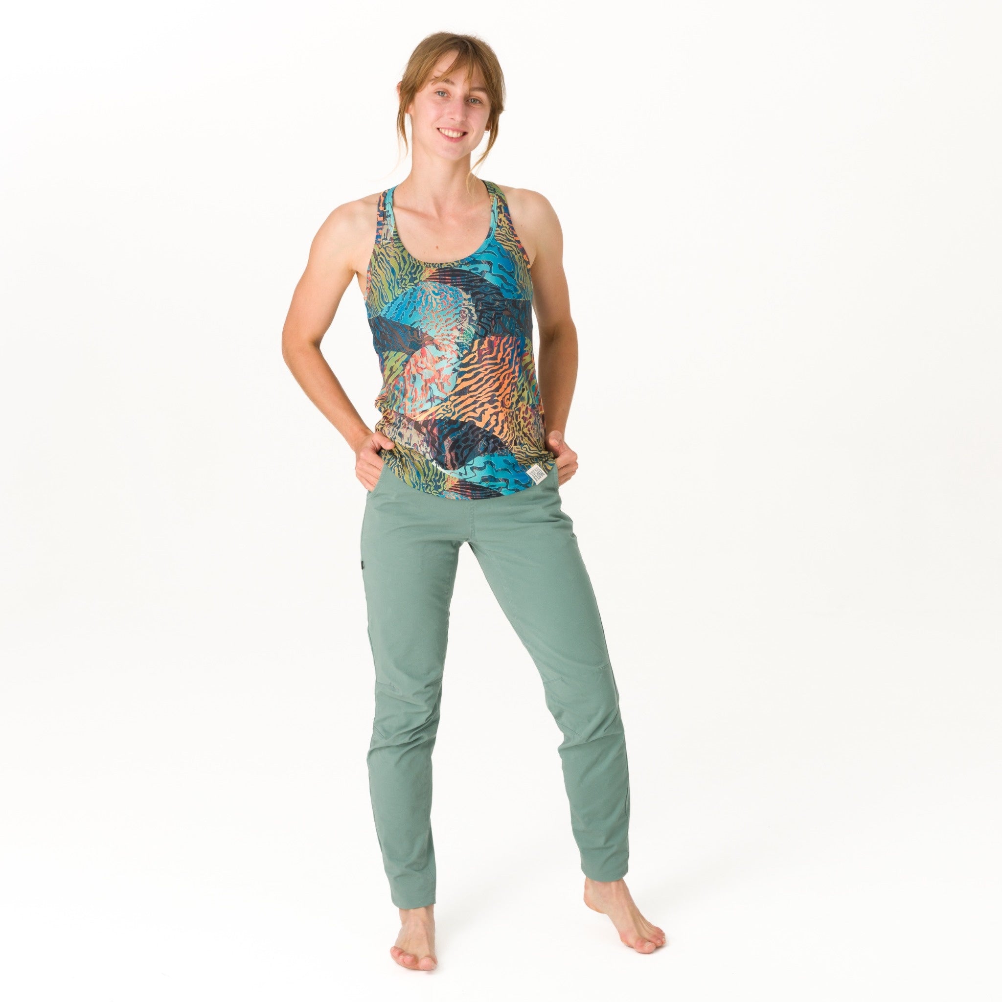 T-Flow Top - lightweight climbing top and yoga top for women