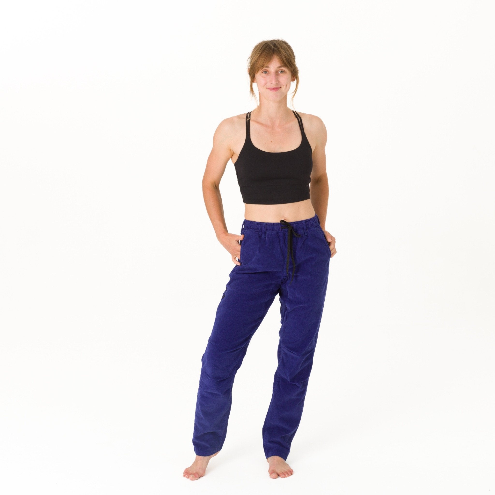 Komfort Cord - Cord Kletterhose für Damen /  lockerer Schnitt