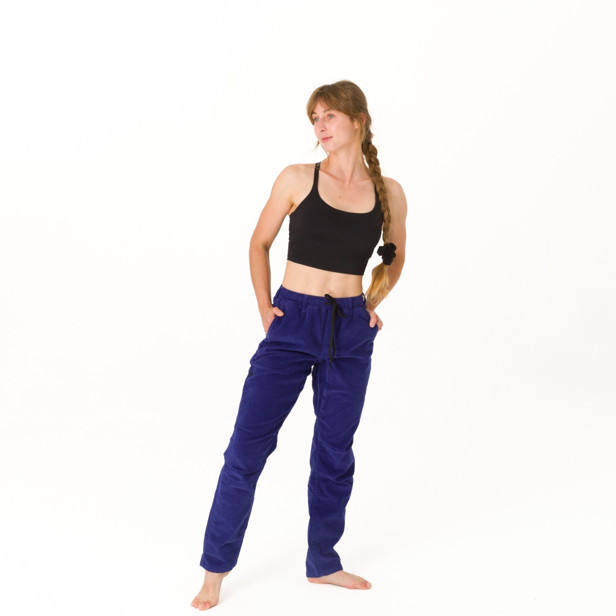 Komfort Cord - Cord Kletterhose für Damen /  lockerer Schnitt