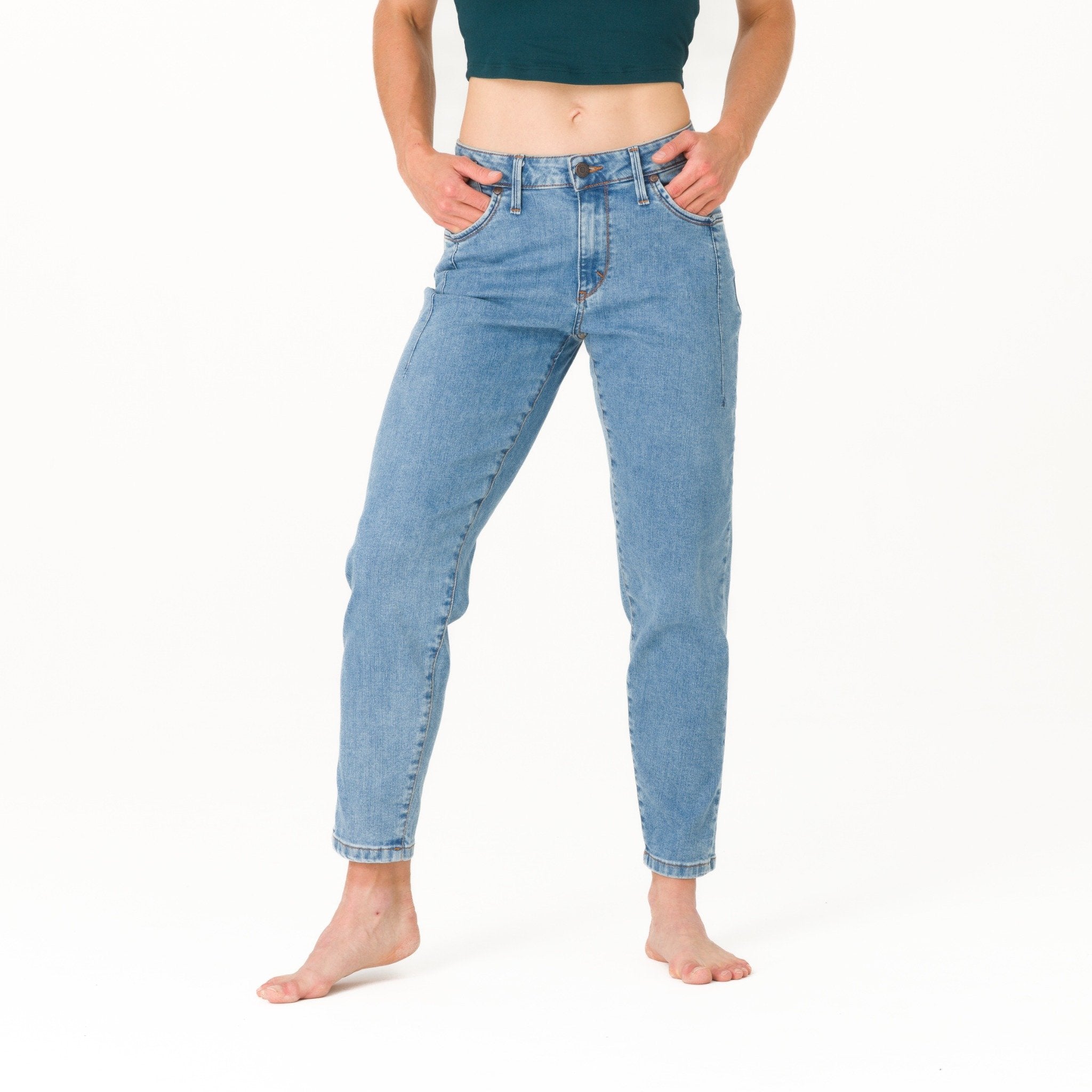 Ladies Lieblingsjeans - Damen Kletterjeans / gerader Schnitt
