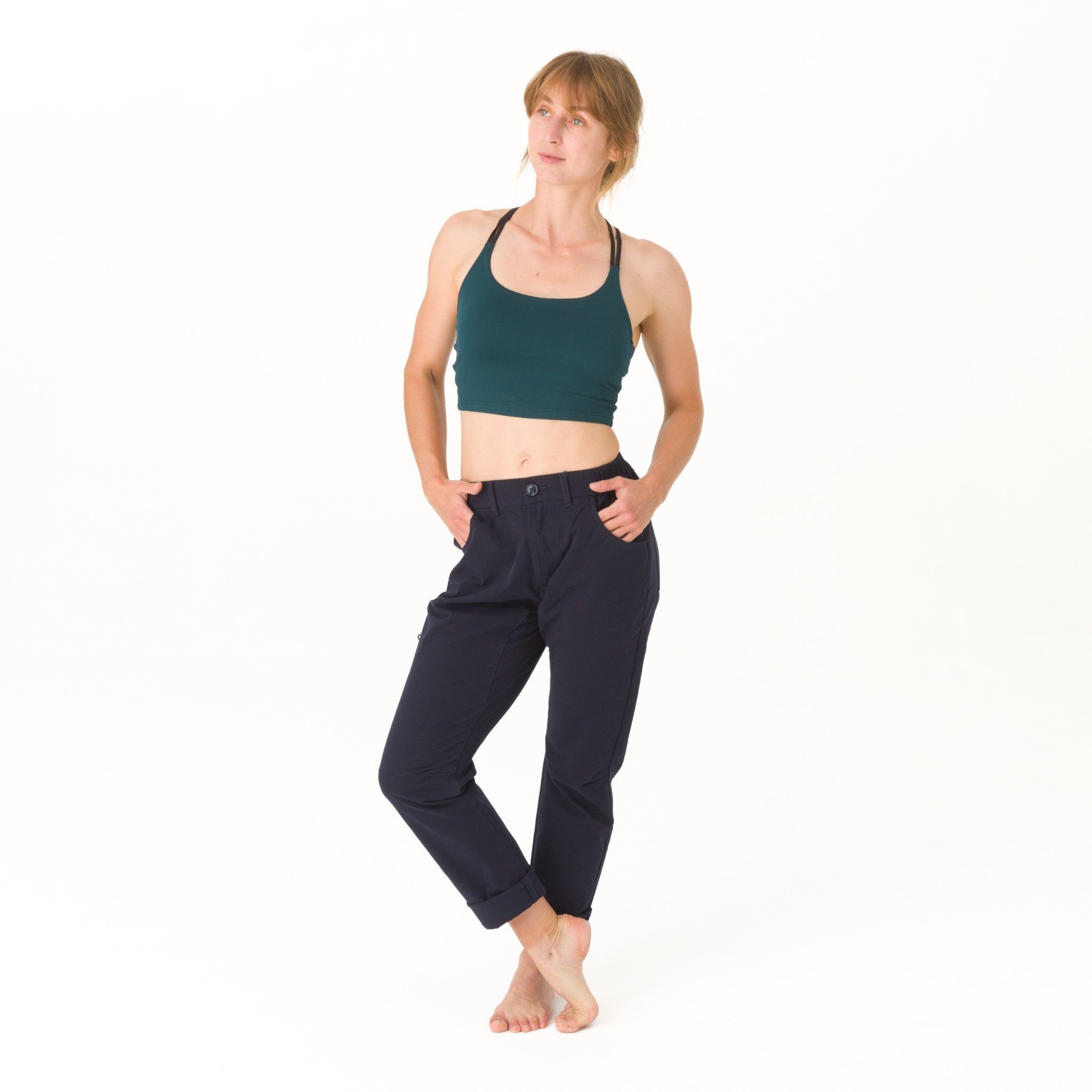 Light Cross Flow Top -  leichtes Klettertop und Yogatop für Damen