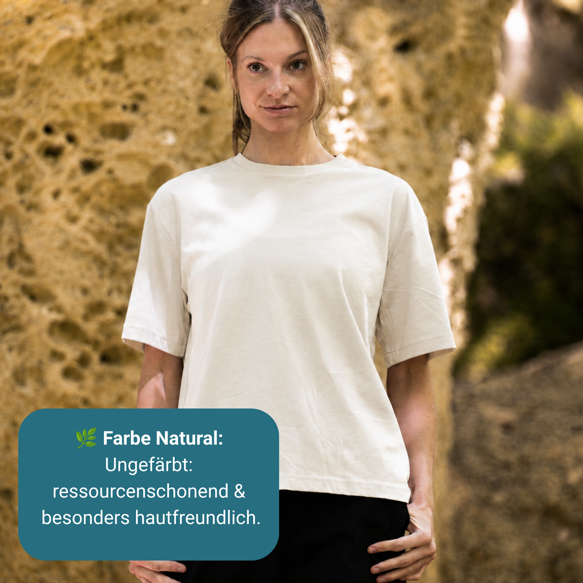Feed your Flow Klettershirt aus Bio-Baumwolle für Damen