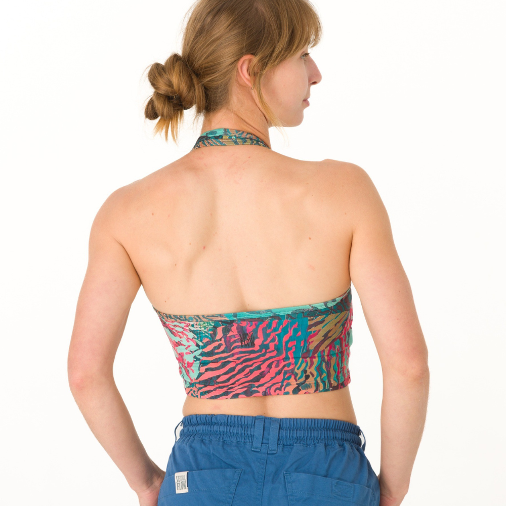 Light Neck Flow Top -  leichtes Klettertop und Yogatop für Damen