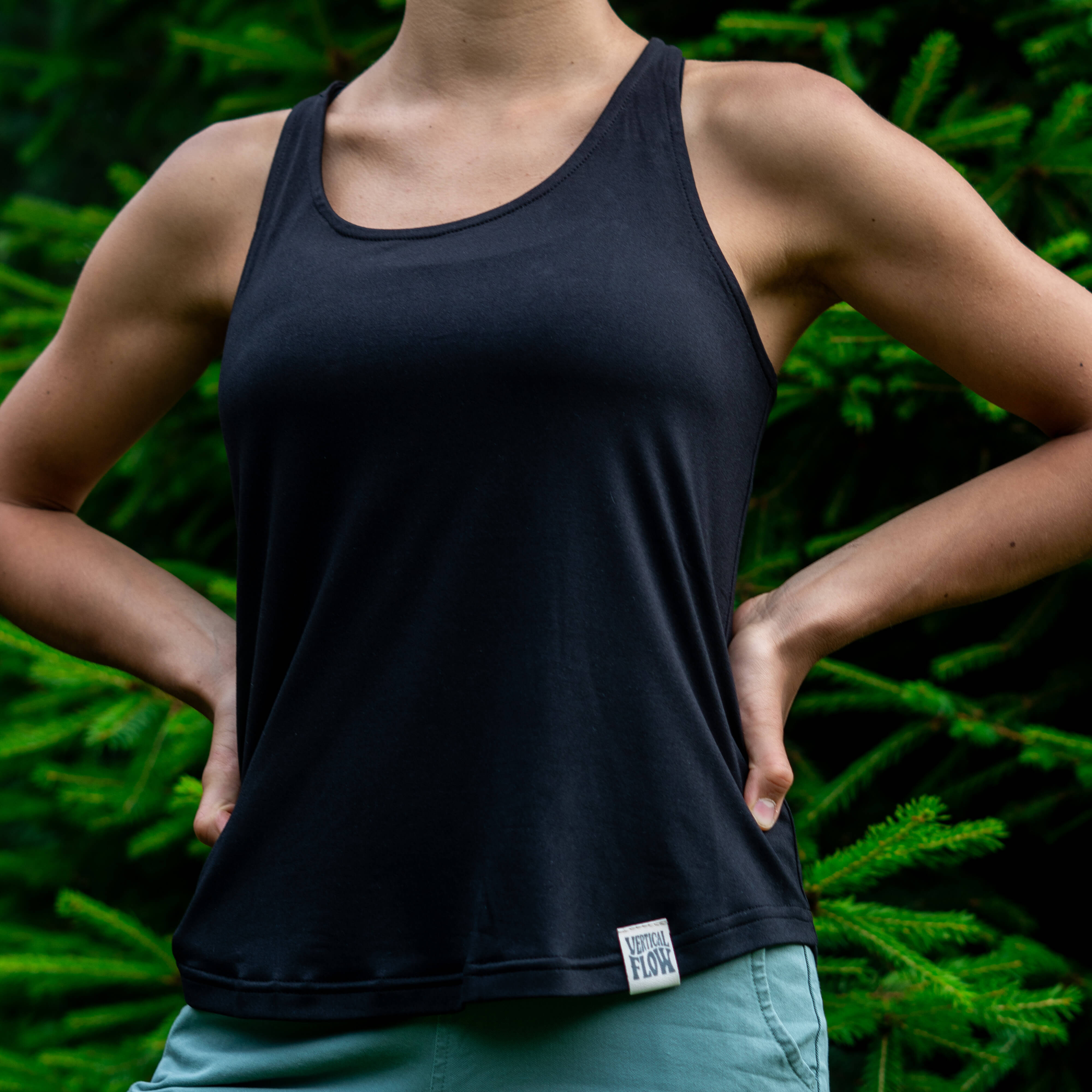 Air-Flow Top - lightweight climbing top and yoga top for women