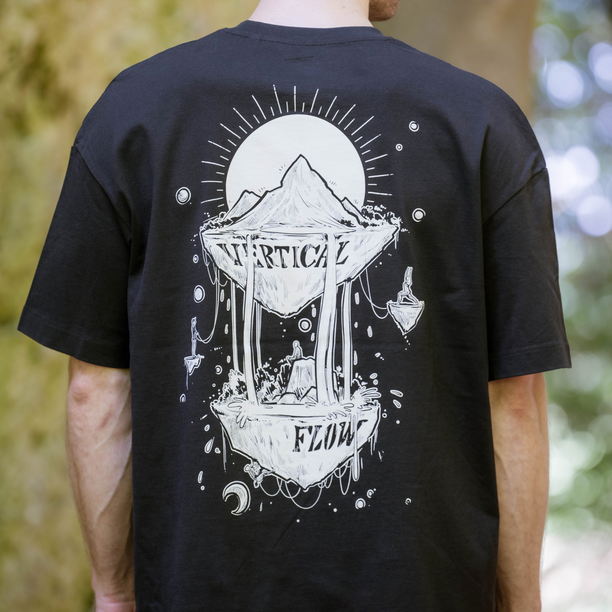 Felsen Flow – Kletter- & Boulder-T-Shirt für Herren