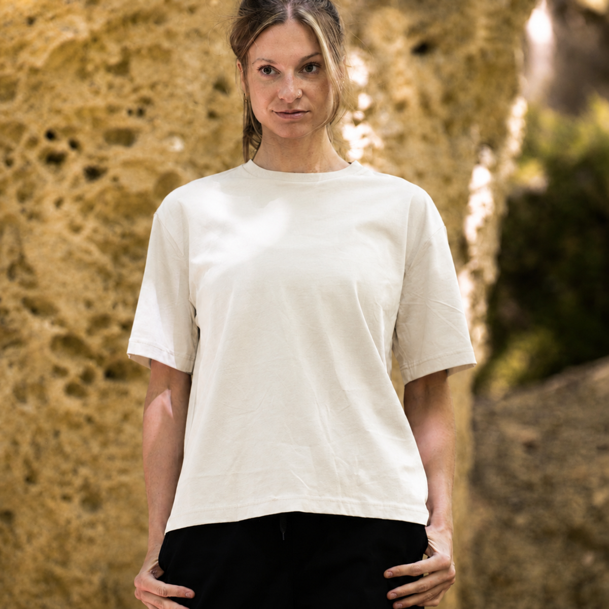 Feed your Flow Klettershirt aus Bio-Baumwolle für Damen
